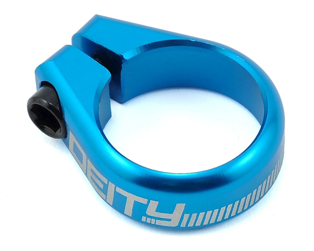 Deity Circuit Seatpost Clamp (Blue) (31.8mm)